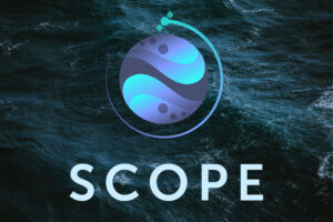 SCOPE Logo on ocean